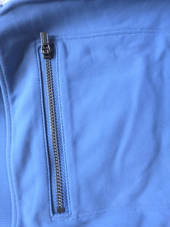 BUNDLE ATHLETA SM Henley Blk Long Sleeve With SM VENICE MOTO baby Blue Jogger - Picture 6 of 12